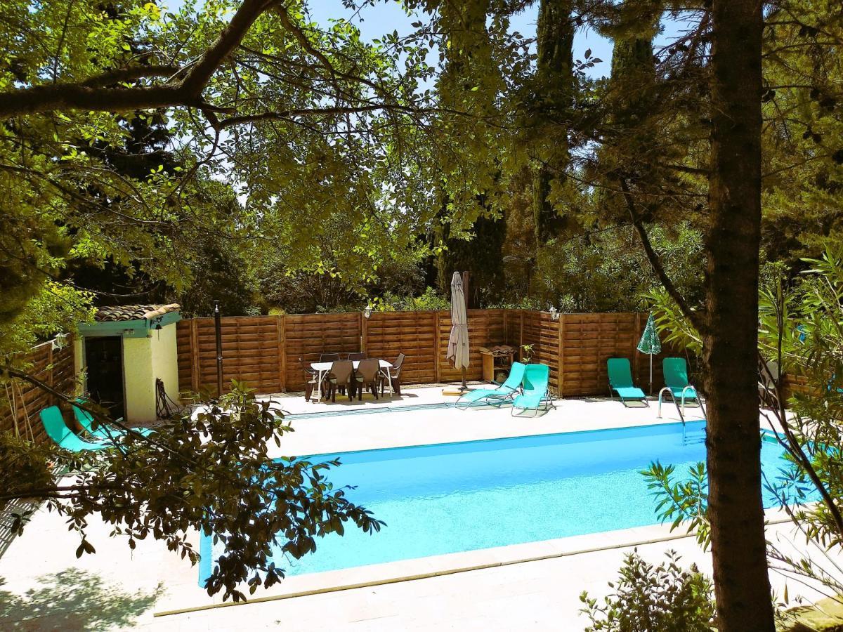 Chambre Independante Piscine, Parc, Cuisine... Brézilhac Buitenkant foto